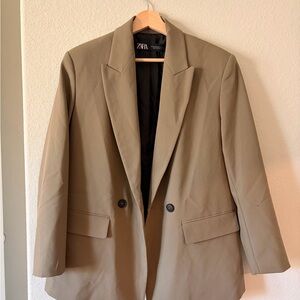 Zara Khaki Blazer